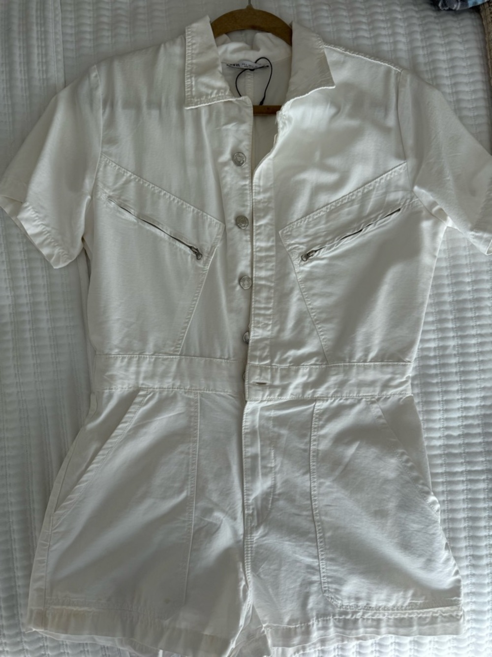 Zara Short-Sleeve Romper